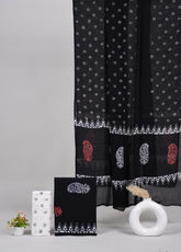 Exclusive Hand Block Cotton Suit With Cotton Dupatta